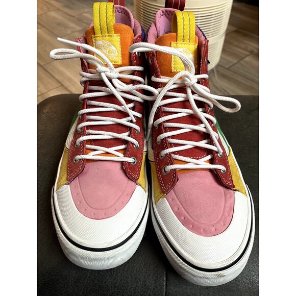 Vans Multi Scotchguard Waterproof high Hi top Winter Warm 8.5 men 10 W Rainbow main image 8